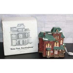 "Home Town Boardinghouse" Dept. 56 Made for Bachmans - Hand Painted Porcelain